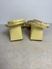 J.CREW Women's Layne Yellow Strappy-Sandal Leather Heels Size 10 — photo 7