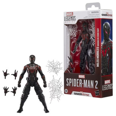 Hasbro Marvel Legends Spider-Man 2 Miles Morales Brooklyn 2099 Gamerverse Neu