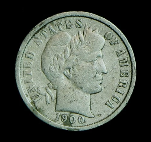 1900 Barber Silver Dime (T171)