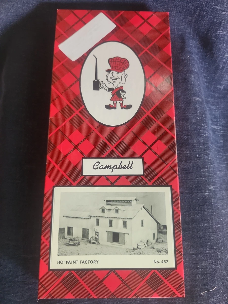 25+ Campbell HO Model Railroad Buildings, Tunnels & Bridges for