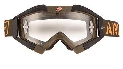Ariete Unisex-Adult Riding Crows Basic Line MX Goggles (Green, One 13950-VN15