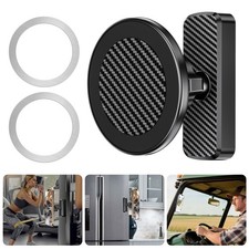 360  Rotate Magnetic Phone Mount Holder for Gym Golf Cart iPhone MagSafe Android