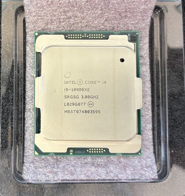 Intel Core i9-10980XE CPU Processor | 3.00GHz | 18-Core | LGA2066 | SRGSG