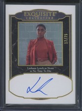 2024 Black Diamond James Bond Lashana Lynch #EA-LL Exquisite Collection Auto /75