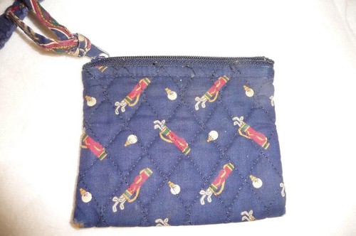 VERA BRADLEY DESIGNS Purse 100 HANDBAG ~ $42 GOLF NAVY Blue Bag Ball - Picture 4 of 7