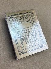 New in Sealed Package Bicycle Steam Punk Playing Cards 2012