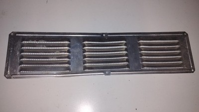 16 In. X 4 In., pk of 4 ct, Aluminum Under Eave Soffit Side Wall Air Vent 