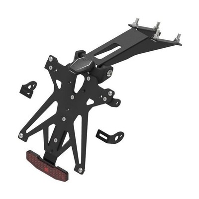 Kennzeichenhalter Set verstellbar mit Licht / Rückstrahler für KTM DUKE 890 R - Lightech KTA