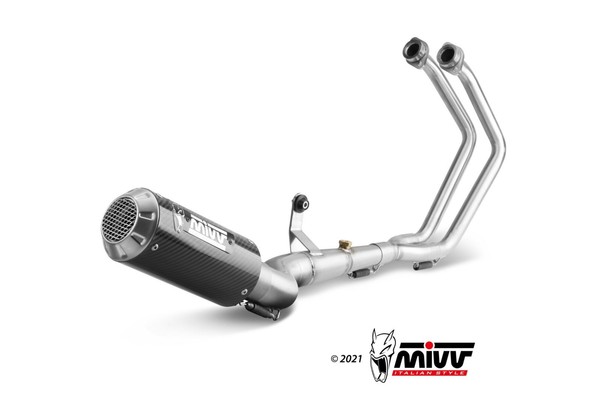 Kompletter Auspuff Mivv MK3 Carbon Yamaha YZF R25 2015 - 2024-image