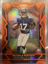 2022 Panini Certified - Rookies Wan'Dale Robinson #137 Mirror Orange /149 (RC)