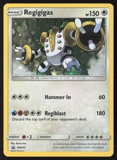 Regigigas SM Black Star Promos SM243 LP Holofoil