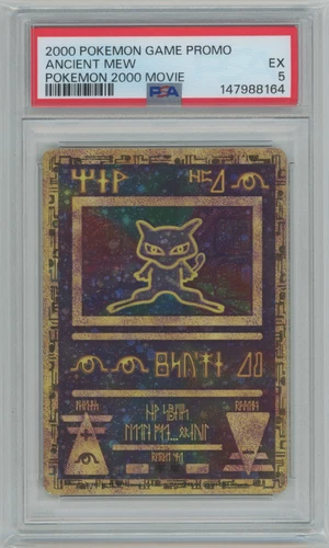 2000 POKEMON GAME MOVIE POKEMON 2000 MOVIE ANCIENT MEW PSA 5