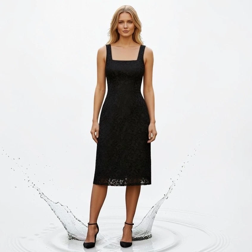 knee length dresses for ladies Agent Provocateur White Satin Negligee Slip Dress with Black Floral La –  PauméLosAngeles