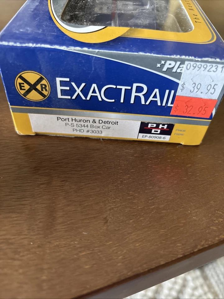 HO Exactrail Port Huron & Detroit P-S 5344 St. Claire Blue Water Route 3033 New - Image 4 of 4