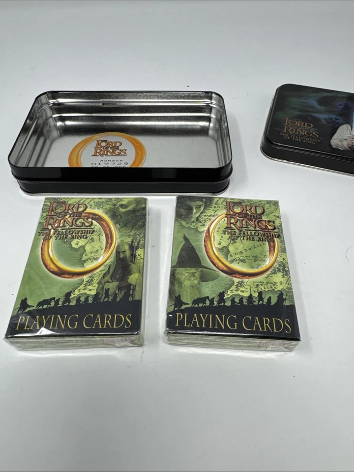 Lord of The Rings, NUMBERED Limited Edition Fellowship of The Ring Cards - Image 3 of 4