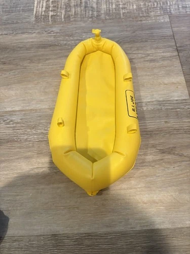 Vintage GI Joe 1964 Survival Yellow Life Raft