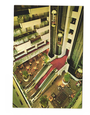 Hyatt Regency Nashville In center of downtown Music City USA VTG postcard Unp