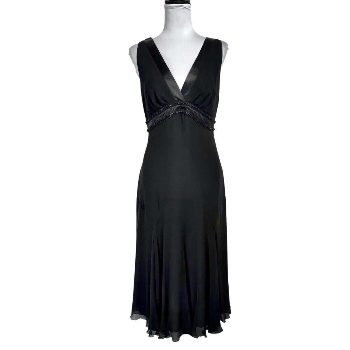 donna morgan silk dress Donna Morgan Long Sleeve Midi Dress