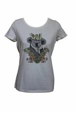 Australian Gift Koala TShirt Organic Tee Vegan TShirt Christmas Gift for Her 