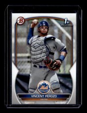 Vincent Perozo 2023 Bowman #BP-102 New York Mets ROOKIE 1st QTY