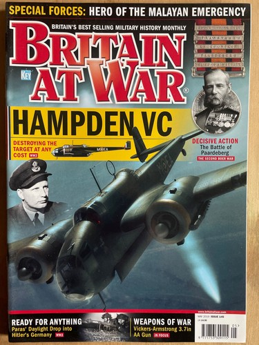 BRITAIN AT WAR 145 WW2 HP HAMPDEN VC JERICHO AMIENS PRISON RAID MALAYA EMERGENCY - Bild 1 von 5