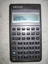 Vintage Hewlett Packard HP-27S Scientific Calculator