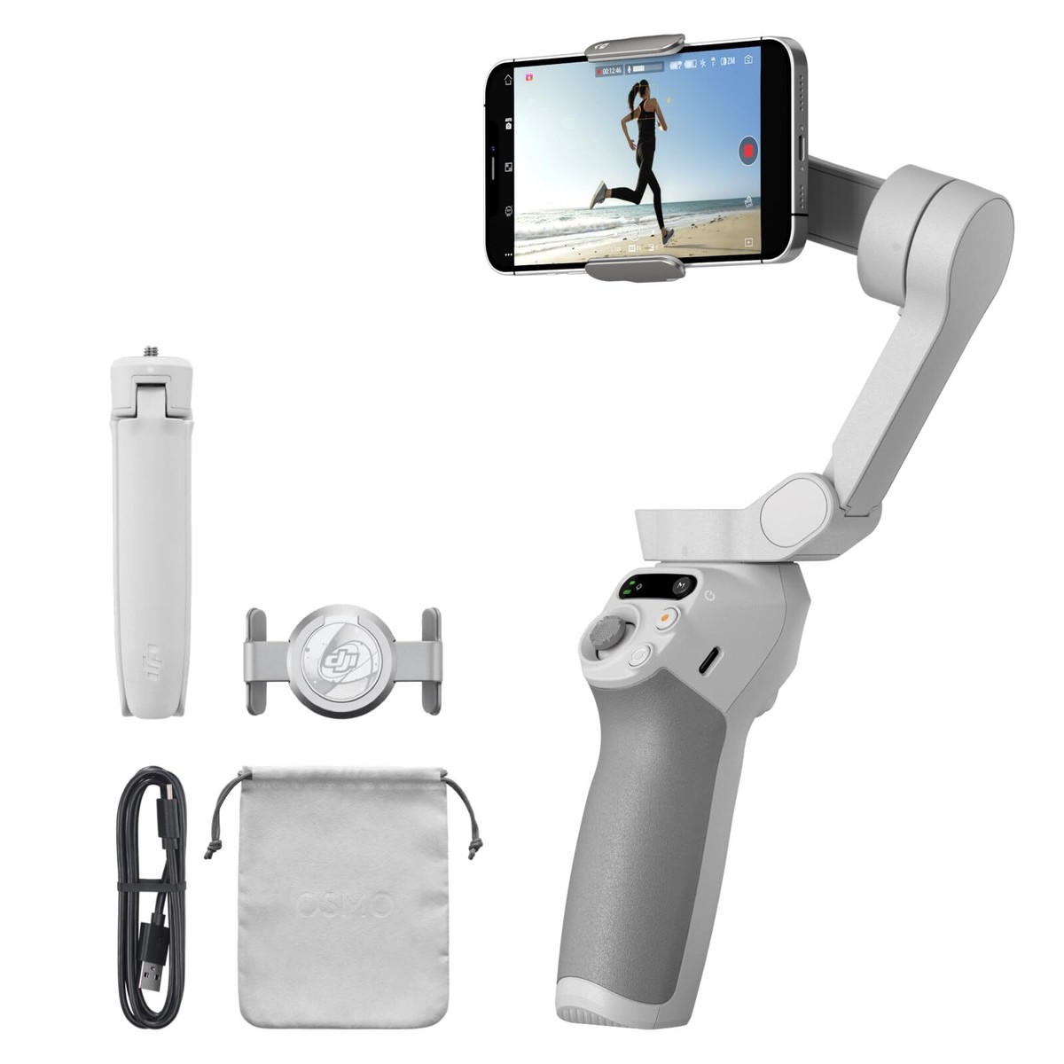 greeeeengoblinさま用　DJI OSMO MOBILE DJI Osmo Mobile 7P Smartphone 3 Axis Gimbal Stabilizer Gray