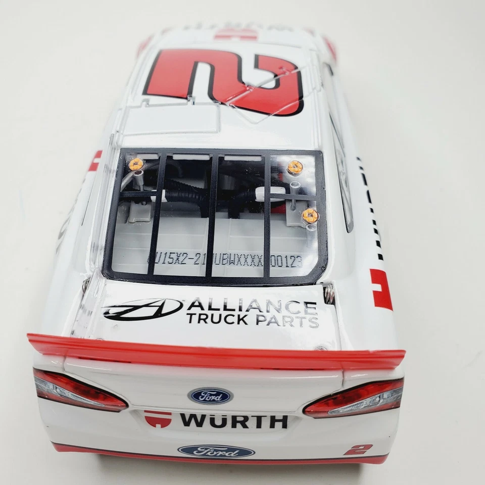 Coche modelo fundido a presión Lionel NASCAR Brad Keselowski #2 Ford Fusion 1/24 EXCELENTE Foto 4 de 4