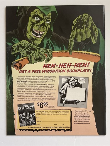 Cinefantastique Vol. 13 No. 1 Scariest Men In America King Romero Savini VG+ - Picture 3 of 3