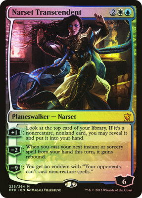 MTG FOIL Narset Transcendent - Dragons of Tarkir #225 | eBay