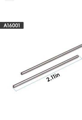 2PCS A16001 Power Filter Impeller Shaft, for AquaClear 20, 30, 50 and 70 Gallon