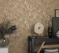 Marburg Vliestapete Braun Gold Metallic Abstrakt Linien 34255 (4,20€/1Qm)