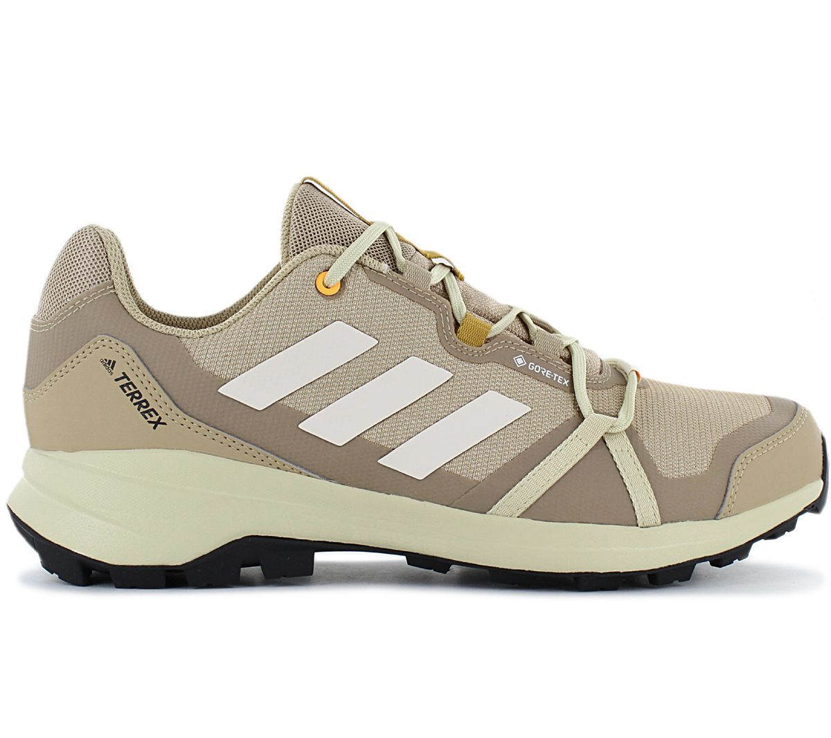 Мужские треккинговые ботинки Adidas terrex Skyhiker gtx gore-tex бежевого цвета GZ0329 21290₽