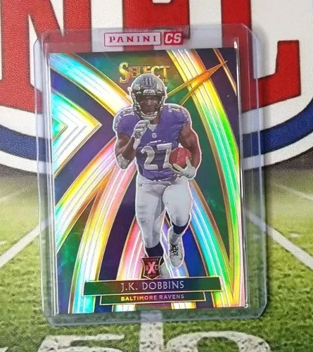 2019 PANINI SELECT 2020 XRC PRIZM REDEMPTION #310 J.K. DOBBINS ROOKIE RC 