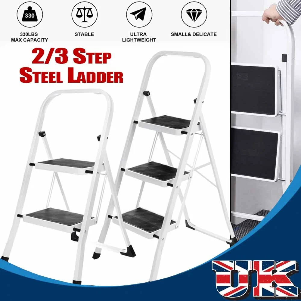 Heavy duty 2 step ladder deals