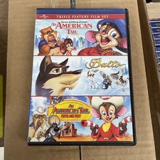 An American Tail / Balto / An American Tail: Fievel Goes West Triple Feature...