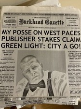 Vintage Newspaper: Buckhead Gazette Vol II No. 1