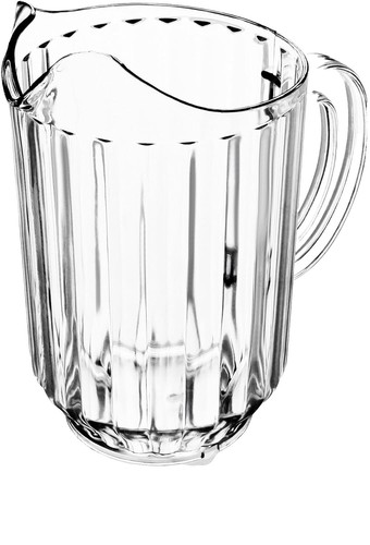 Carlisle VersaPour 60 oz. Clear Polycarbonate Beverage Pitcher 554007