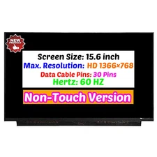 New For NT156WHM-N30 Non-Touch LED LCD Screen Display 15.6" HD 1366x768 30 Pin