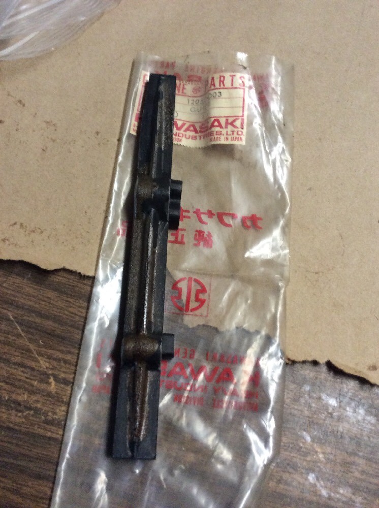 KAWASAKI KZ400 KZ 400 REAR CAM CHAIN GUIDE OEM NOS 12053003 eBay
