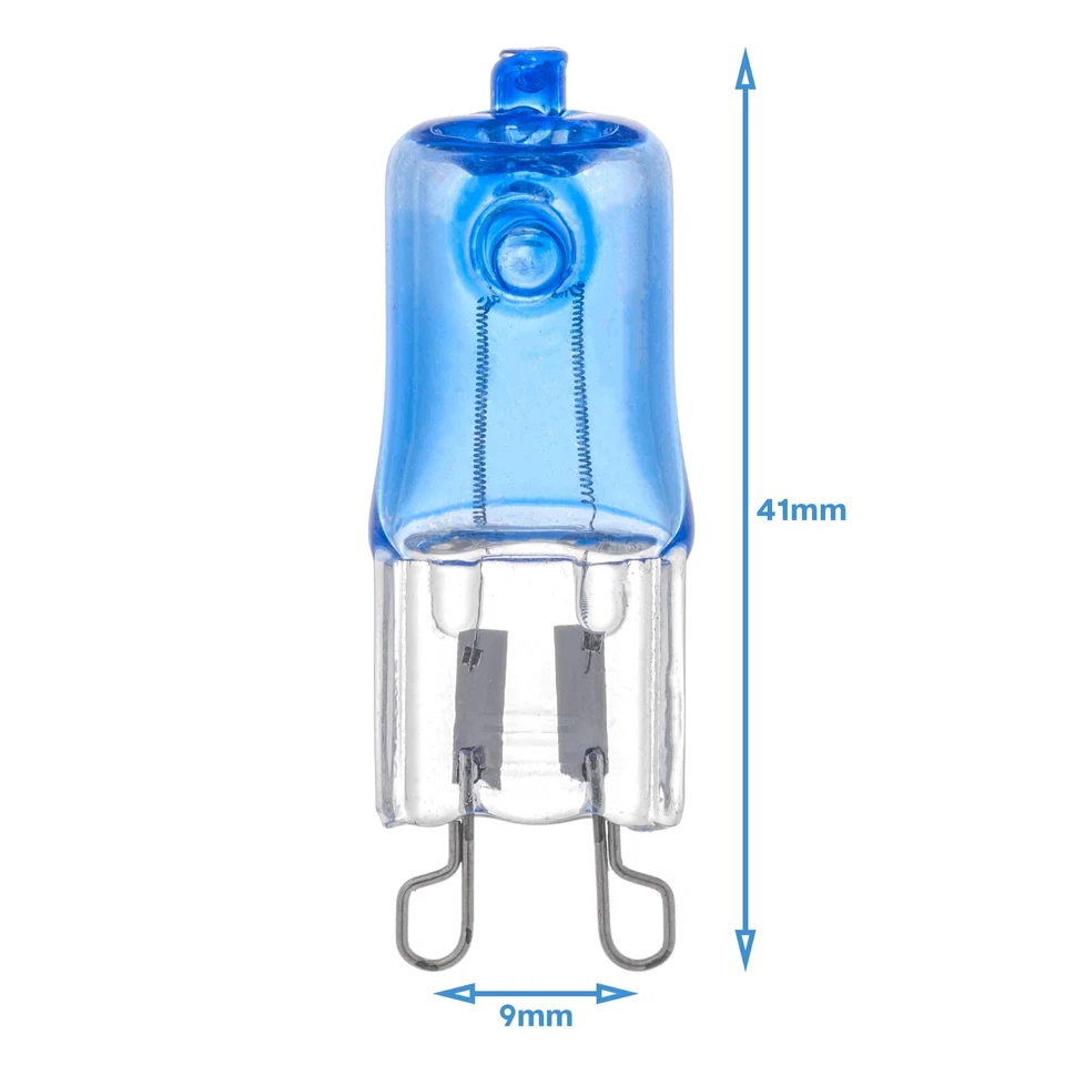 2x 40W G9 Cool White Clear Halogen Bi-Pin Light Globe Bulb Oven Halopin 220-240V - Image 2 of 3