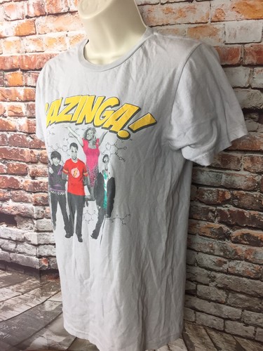 The Big Bang Theory Show Womens Bazinga Shirt Size Small F26 - Picture 3 of 6