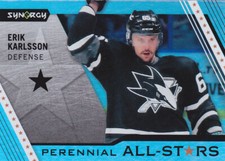 20/21 SYNERGY..ERIK KARLSSON..PERENNIAL ALL-STARS..CARD # PA-12..SHARKS