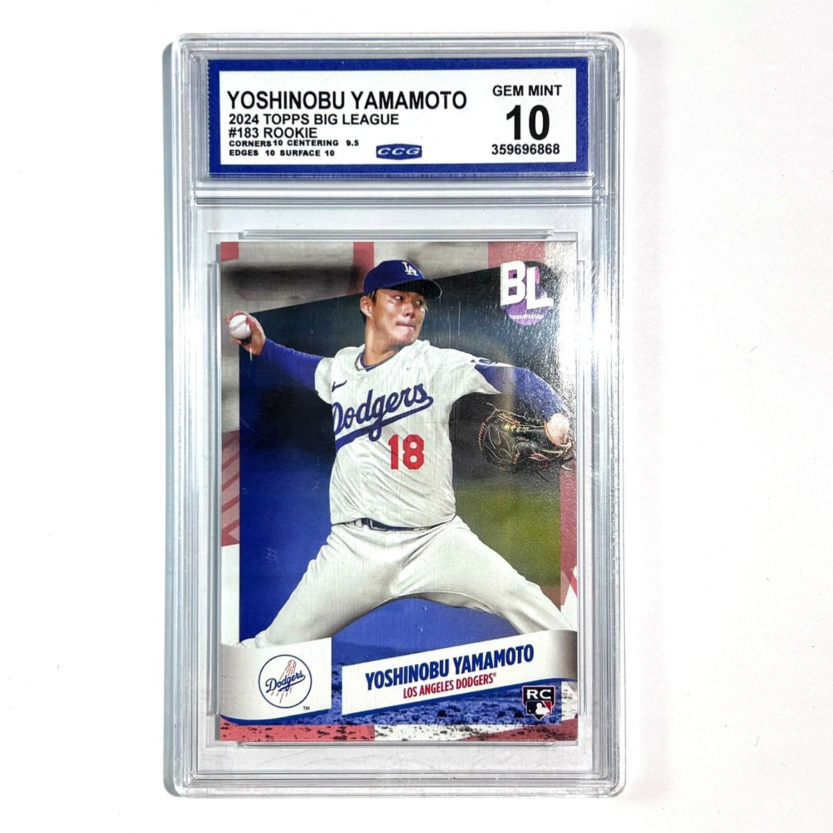 2024 Topps Big League - Yoshinobu Yamamoto #183 (RC) for