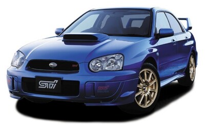 SUBARU IMPREZA WRX STI GDB GDF 2005 Genuine Grade Trunk Lid Letter