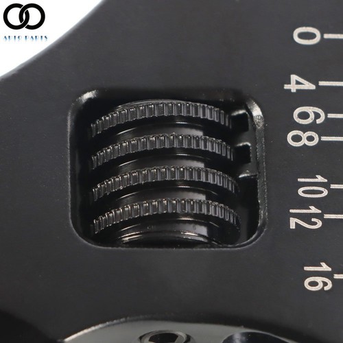 Black Aluminum 3AN 4AN-16AN Adjustable Wrench Tool Spanner For Hose End Fitting - Picture 9 of 10