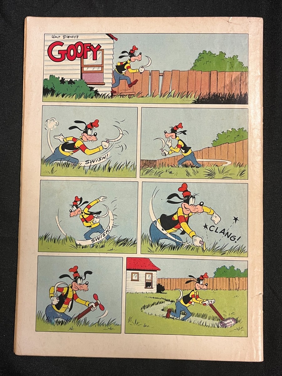 1959 May-July NO 987 Dell Comic Book Walt Disney Goofy 10 Cents KB