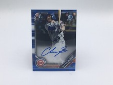 2019 Bowman Draft Chrome Blue Refractor /150 Chase Strumpf CDA-CS.  A1L