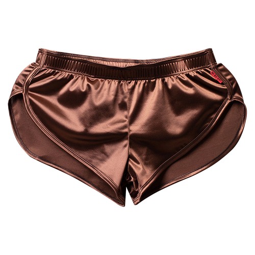 AU Mens Shorts Loungewear Boxer Briefs Side Split Bottoms Satin Panties M-3XL - Picture 65 of 83