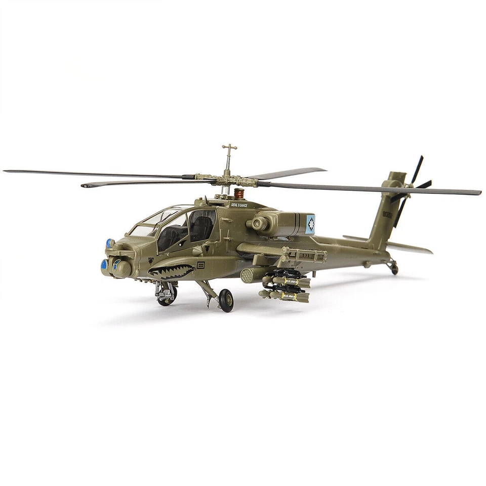 1/72 Apache AH-64A Helicopter US Military Models Aircraft Afghanistan Model Toy - Image 2 of 4